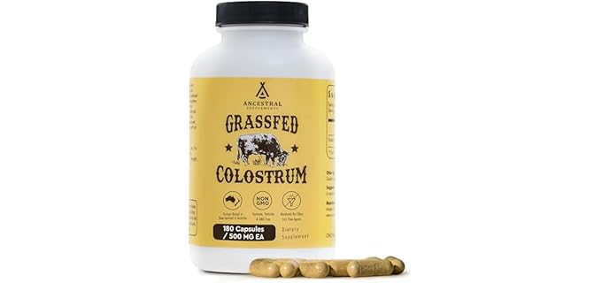 Ancestral Supplements Grass Fed Beef Colostrum - Immune Support and Promotes Gut Health