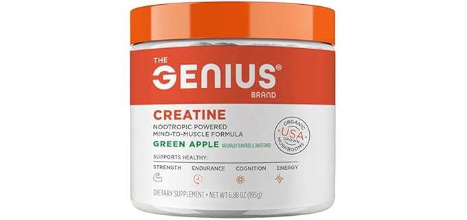 The Genius Brand Store Creatine Monohydrate Powder - Post Workout Supplement